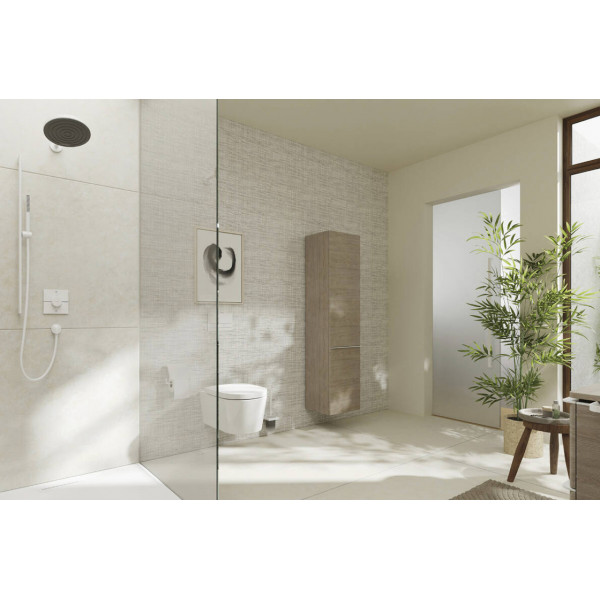 Смеситель для душа Hansgrohe Термостат скрытого монтажа ShowerSelect Comfort E на 2 функции, белый (15572700)