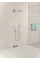 Смеситель для душа Hansgrohe Термостат скрытого монтажа ShowerSelect Glass на 2 клавиши, хром/белый (15738400)