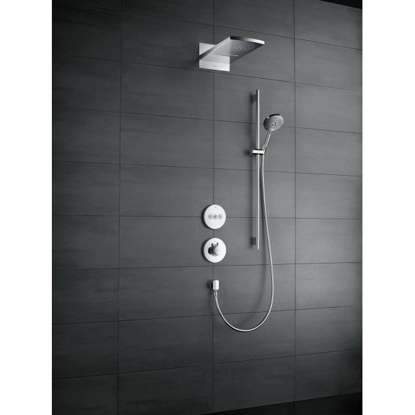 Змішувач для душу Hansgrohe Перемикач ShowerSelect S на 3 клавіші, хром (15745000)