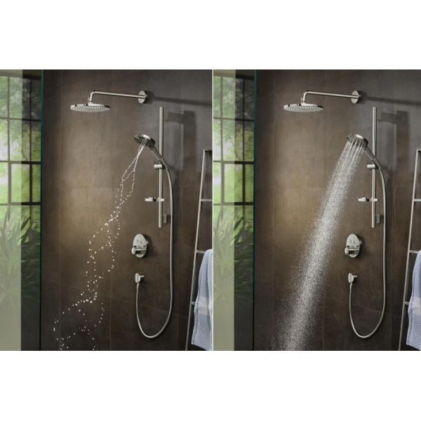 Смеситель для душа Hansgrohe Термостат скрытого монтажа ShowerSelect S на 2 клавиши, хром (15743000)