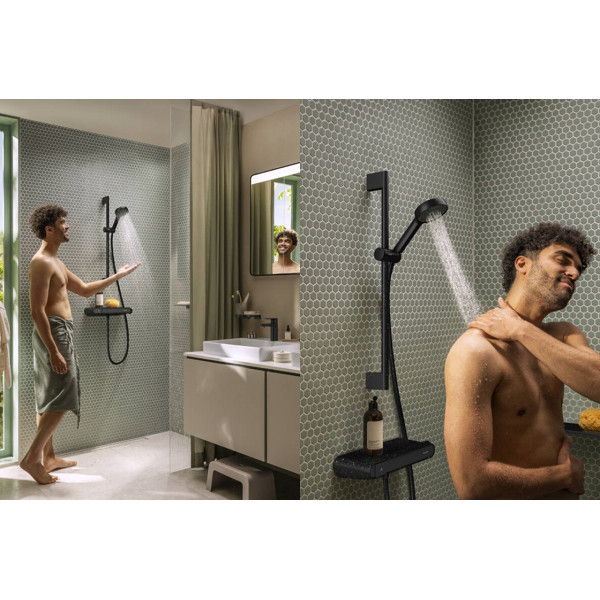 Смеситель для душа Hansgrohe Термостат ShowerTablet Select 360 мм для душа, черный (13158670)