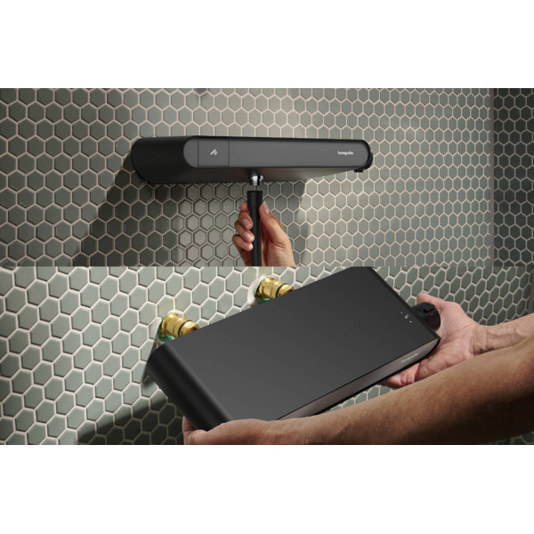 Смеситель для душа Hansgrohe Термостат ShowerTablet Select 360 мм для душа, черный (13158670)