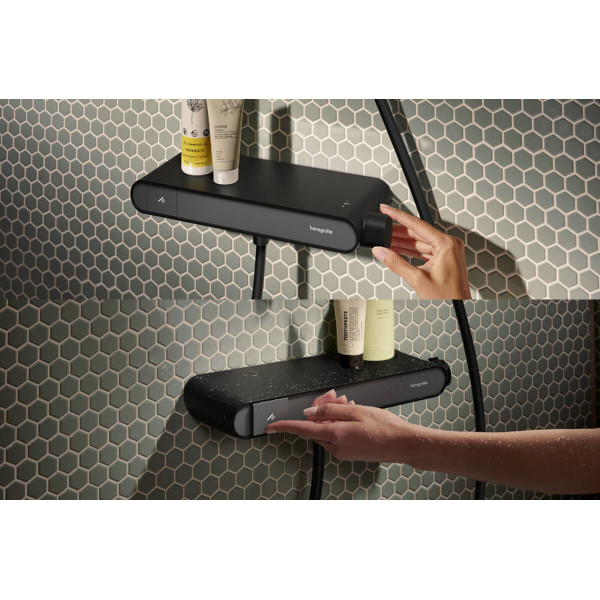 Смеситель для душа Hansgrohe Термостат ShowerTablet Select 360 мм для душа, черный (13158670)