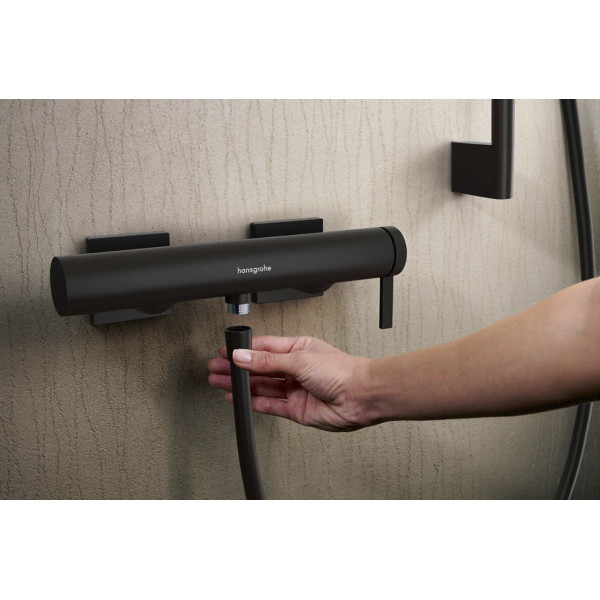 Смеситель для душа Hansgrohe Tecturis E, черный (73620670)