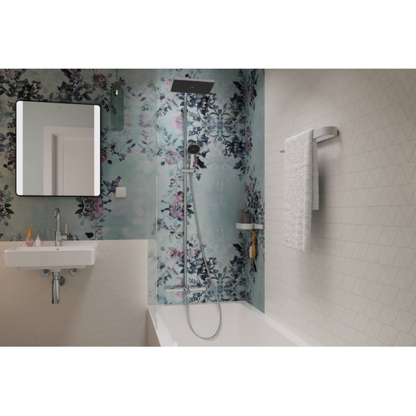 Душевая система Hansgrohe Activera Q 290/180 1jet EcoSmart Ecostat Fine с термостатом для ванны, хром (28753000)