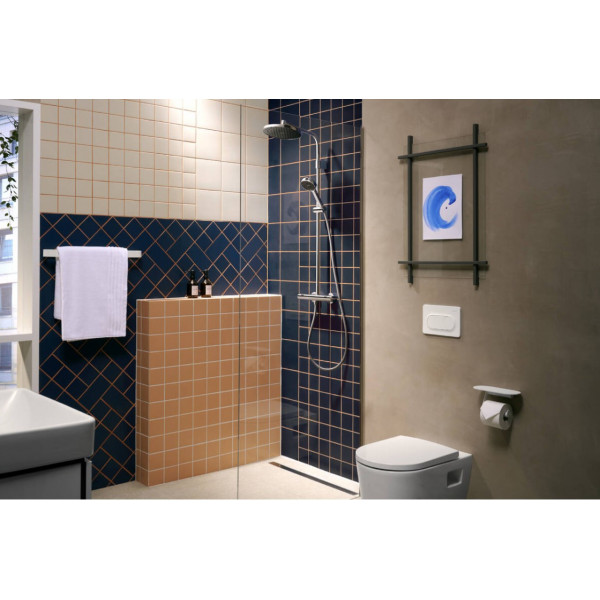 Душова система Hansgrohe Activera S 240 1jet EcoSmart Ecostat Fine Varia, хром (28078000)