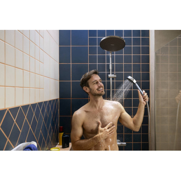 Душова система Hansgrohe Activera S 240 1jet EcoSmart Ecostat Fine Varia, хром (28078000)
