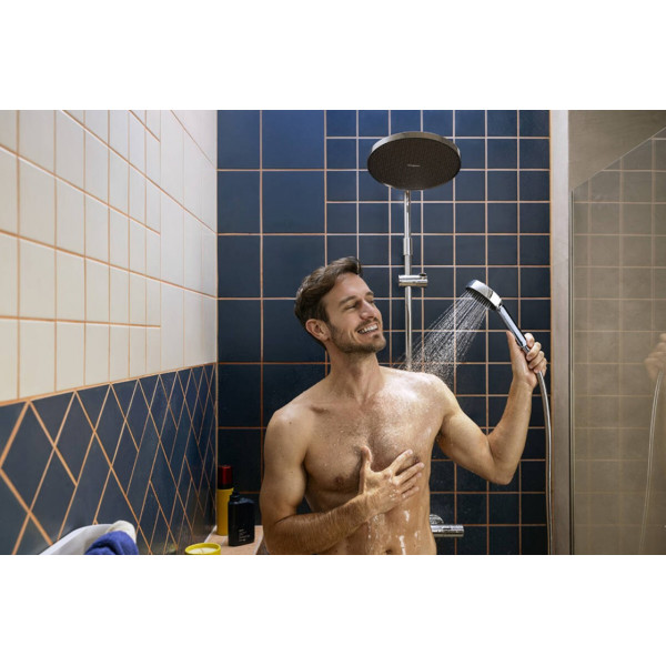 Душова система Hansgrohe Activera S 240 1jet EcoSmart+ Ecostat Fine Varia, хром (28083000)