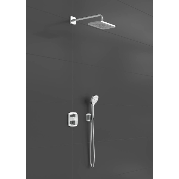Душевая система Hansgrohe Душевой комплект Croma E 280 1jet Ecostat E 7в1 (27953000), хром (27953000)