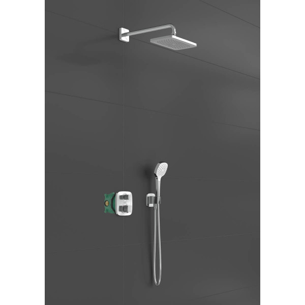 Душевая система Hansgrohe Душевой комплект Croma E 280 1jet Ecostat E 7в1 (27953000), хром (27953000)