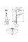 Душевая система Hansgrohe Croma Select S 280 RainAir 1jet Showerpipe для душа с термостатом, хром (26790000)