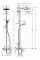 Душевая система Hansgrohe Crometta S Showerpipe 240 1jet для ванны с термостатом, хром (27320000)