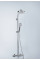 Душевая система Hansgrohe Crometta Showerpipe 160 1jet с термостатом, хром/белый (27264400)