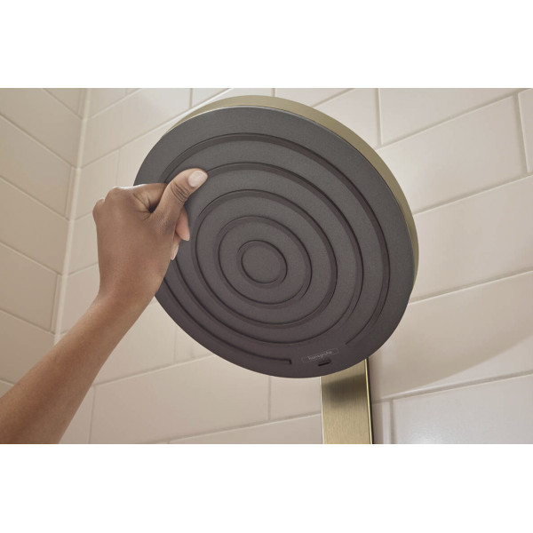 Душевая система Hansgrohe Pulsify S Showerpipe 260 2jet 400, бронзовый (24240140)