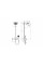Душевая система Hansgrohe Pulsify S Showerpipe 260 2jet 400, бронзовый (24240140)