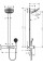 Душова система Hansgrohe Pulsify S Showerpipe 260 2jet EcoSmart 400, хром (24241000)