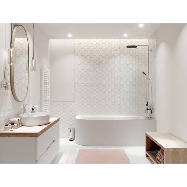 Душевая система Hansgrohe Pulsify S Showerpipe для ванны 260 1jet 400, хром (24230000)