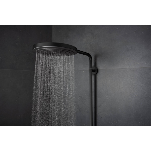 Душевая система Hansgrohe Pulsify S Puro Showerpipe 260 1jet EcoSmart с Ecostat Fine, черный (24237670)