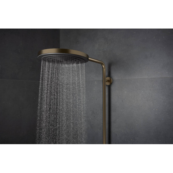Душевая система Hansgrohe Pulsify S Puro Showerpipe 260 1jet с Ecostat Fine, бронзовый (24236140)
