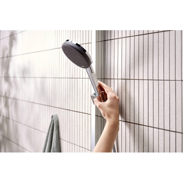 Душевая система Hansgrohe Raindance Alive Q 340/210 1jet EcoSmart ShowerSelect Comfort, хром (24581000)