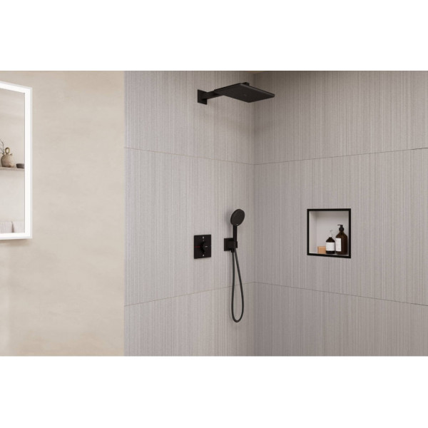 Душевая система Hansgrohe скрытого монтажа Raindance Alive Q 210/340 1jet 6 в1, черный (24620670)