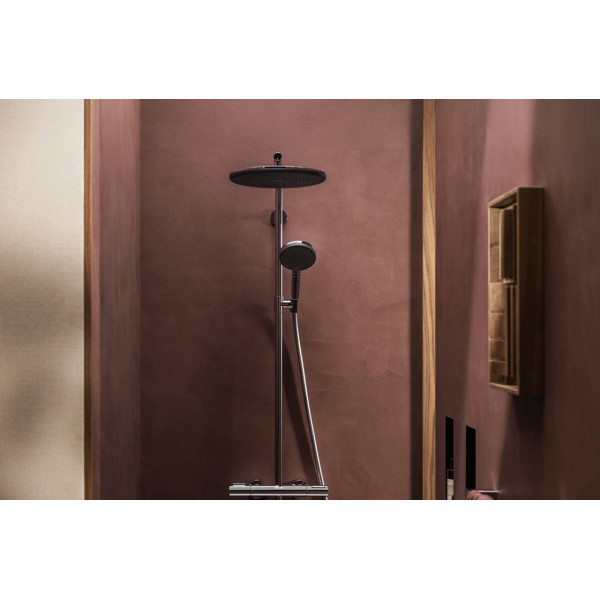 Душевая система Hansgrohe Raindance Alive S Puro 300 1jet EcoSmart с Ecostat Element, хром (24593000)