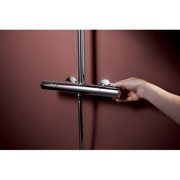 Душевая система Hansgrohe Raindance Alive S Puro 300 1jet с Ecostat Element, хром (24592000)