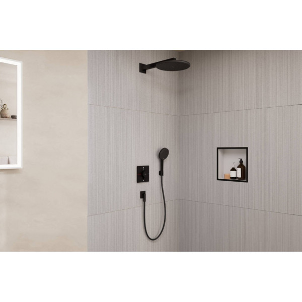 Душевая система Hansgrohe Душевой комплект Raindance Alive S 300 1jet 6 в1 (24630670), черный (24630670)