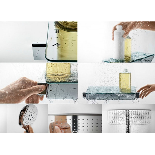 Душевая система Hansgrohe Raindance E Showerpipe 360 с термостатом, хром (27112000)