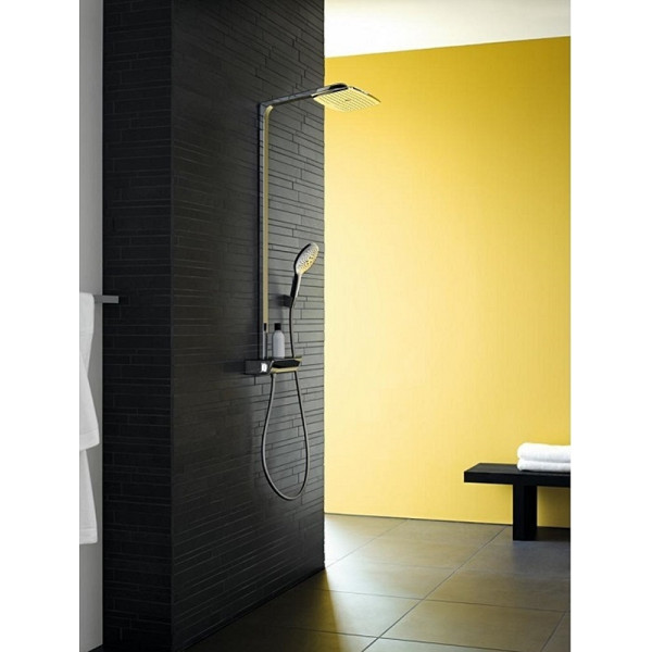 Душевая система Hansgrohe Raindance E Showerpipe 360 с термостатом, хром/белый (27112400)