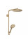 Душевая система Hansgrohe Raindance S 240 Showerpipe PowderRain 1jetP с термостатом, бронзовый (27633140)