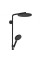 Душевая система Hansgrohe Raindance S 240 Showerpipe PowderRain 1jetP с термостатом, черный (27633670)