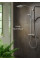 Душевая система Hansgrohe Raindance S 240 Showerpipe PowderRain 1jetP с термостатом, черный (27633670)