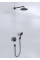 Душевая система Hansgrohe скрытого монтажа Raindance S 240 1jet ShowerSelect S 8 в1 (27959670), черный (27959670)