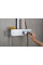 Душевая система Hansgrohe Rainfinity Showerpipe 250 1jet EcoSmart с термостатом ShowerTablet 350, хром (28742000)