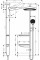 Душевая система Hansgrohe Rainfinity Showerpipe 360 1jet без смесителя, хром (26842000)