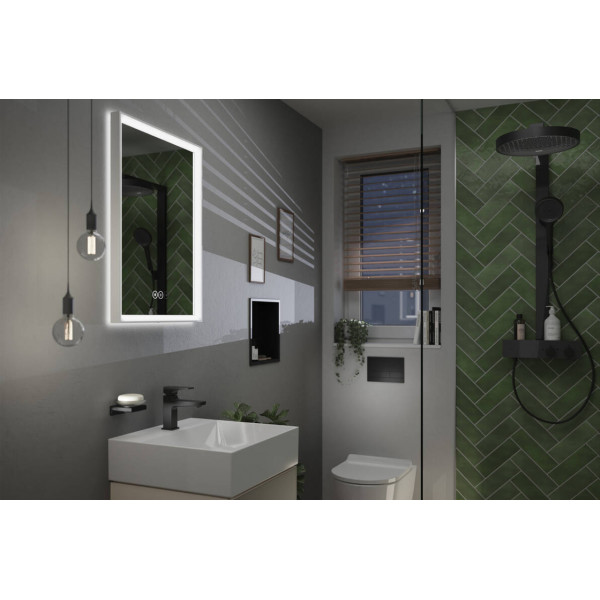 Душевая система Hansgrohe Rainfinity Showerpipe 360 1jet с термостатом ShowerTablet 350, черный (26853670)