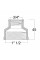 Муфта редукционная Thermo Alliance Forte 1 1/2х3/4" ВВ SF3574020