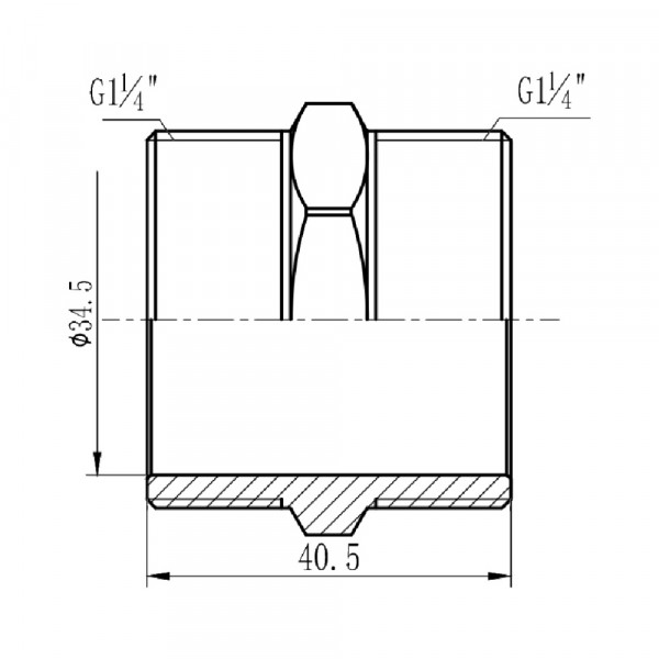Ніпель Thermo Alliance Forte 1 1/4 SF35832