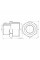 Ніпель редукційний Thermo Alliance Forte 3/4"х1/2" хром SF359H2015