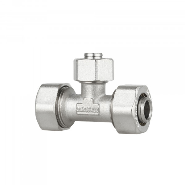 Тройник обжимной Thermo Alliance Standart 20х16х20 SD158W201620