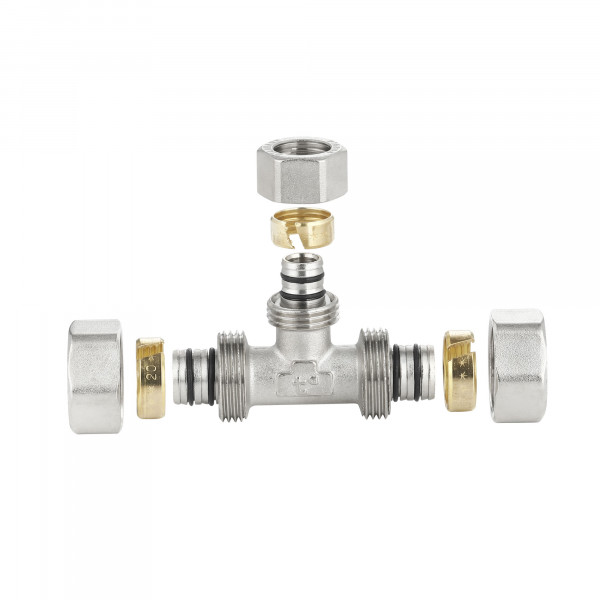 Тройник обжимной Thermo Alliance Standart 20 SD158W202020