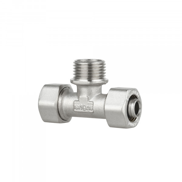 Тройник обжимной Thermo Alliance Standart 16х1/2"х16 НР SD160W161516