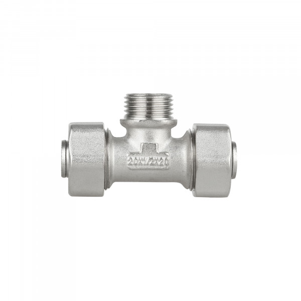 Тройник обжимной Thermo Alliance Standart 20х1/2"х20 НР SD160W201520
