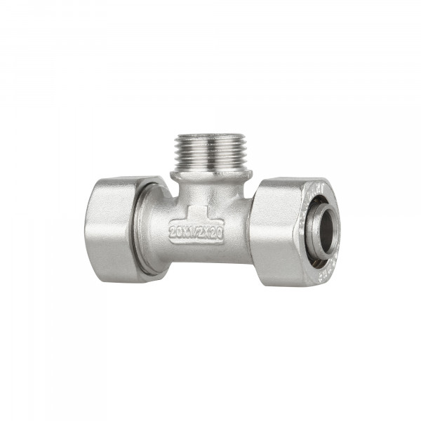 Тройник обжимной Thermo Alliance Standart 20х1/2"х20 НР SD160W201520
