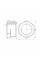Футорка Thermo Alliance Forte 3/4"х1/2" НВ хром SF374H2015