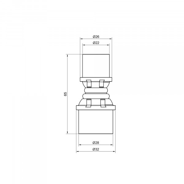 Муфта пресс Icma 26х20 №400