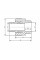 Муфта PPR Blue Ocean 25х1/2" НР