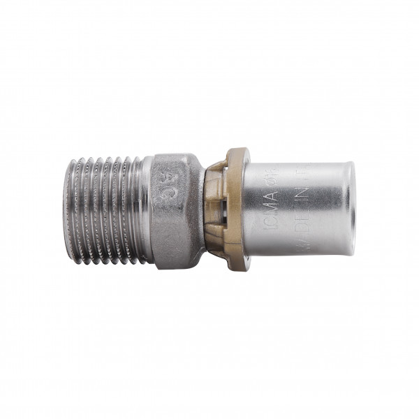 Переходник пресс Icma 16х1/2" НР №402