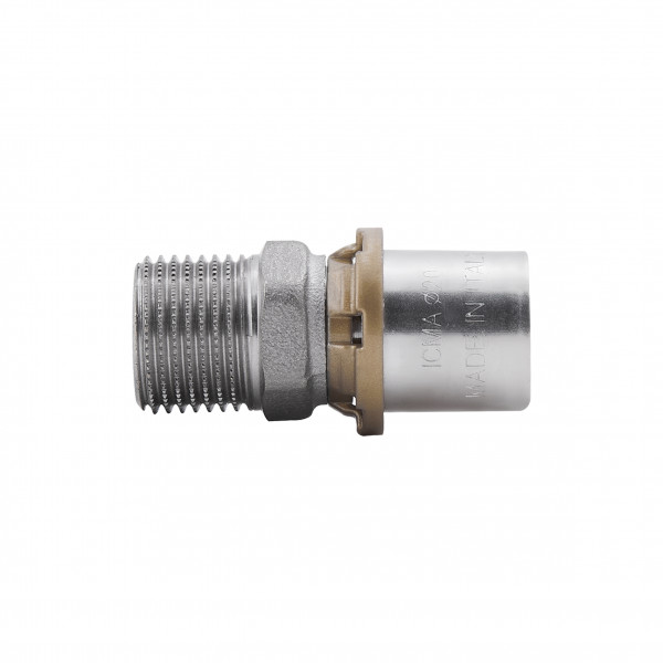 Переходник пресс Icma 20х1/2" НР №402